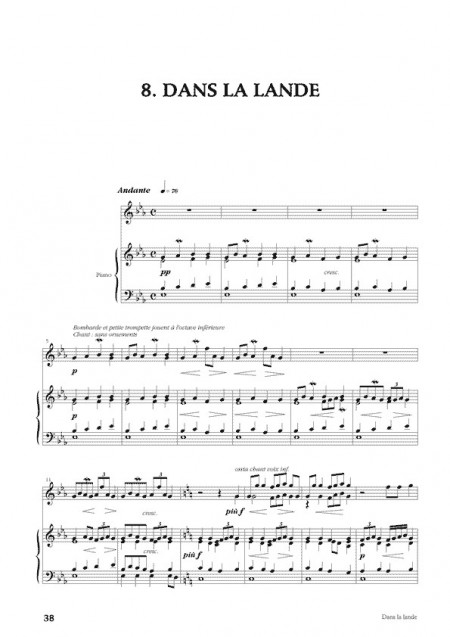Desbonnet [I]Fêtes bretonnes[/I] pour clarinette et piano