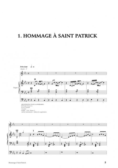 Desbonnet [I]Hommage à Saint Patrick[/I] bombarde et orgue