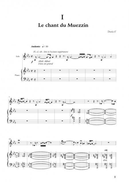 Germain Desbonnet : [I]Sonate Andalouse[/I] pour instrument à vent & piano