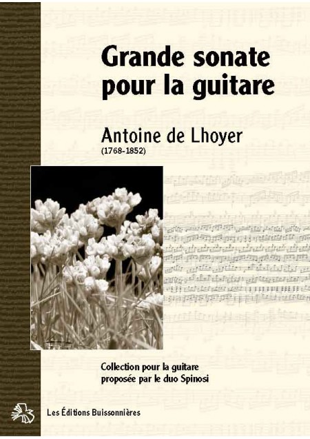 De Lhoyer [I]Grande sonate pour la guitare[/I]