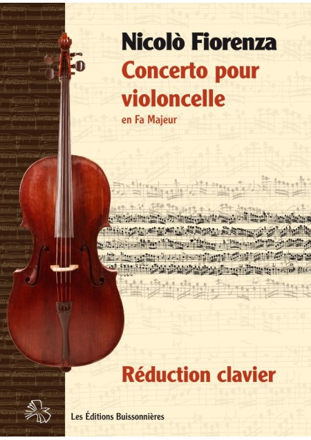 Nicolò FIORENZA (1700-1764) : concerto pour violoncelle en Fa Majeur - réduction piano