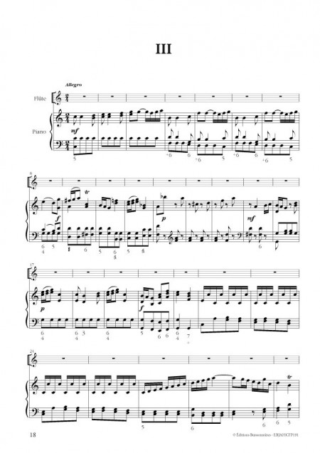 Johann Adolf HASSE (1699-1783)  : Concerto pour traverso & clavier
