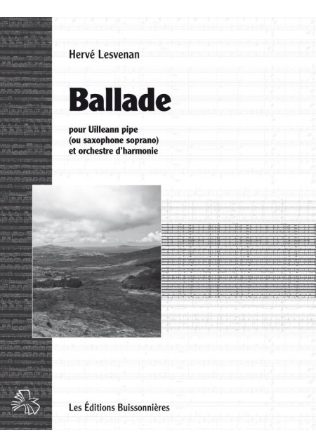 Lesvenan : Ballade pour Uillean pipes et orchestre d'harmonie