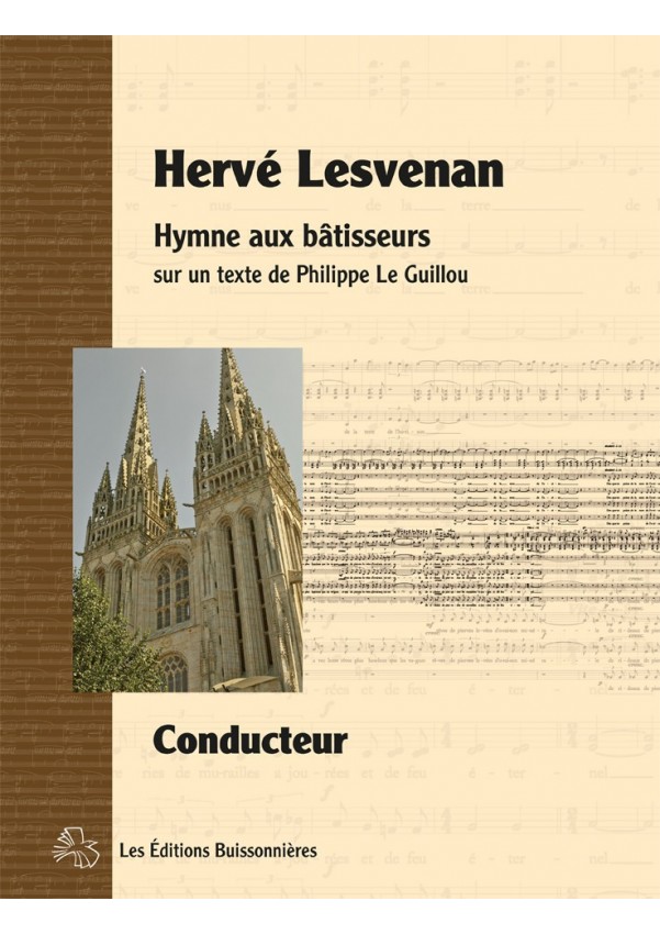 Lesvenan : Hymne aux bâtisseurs, matériel d'orchestre