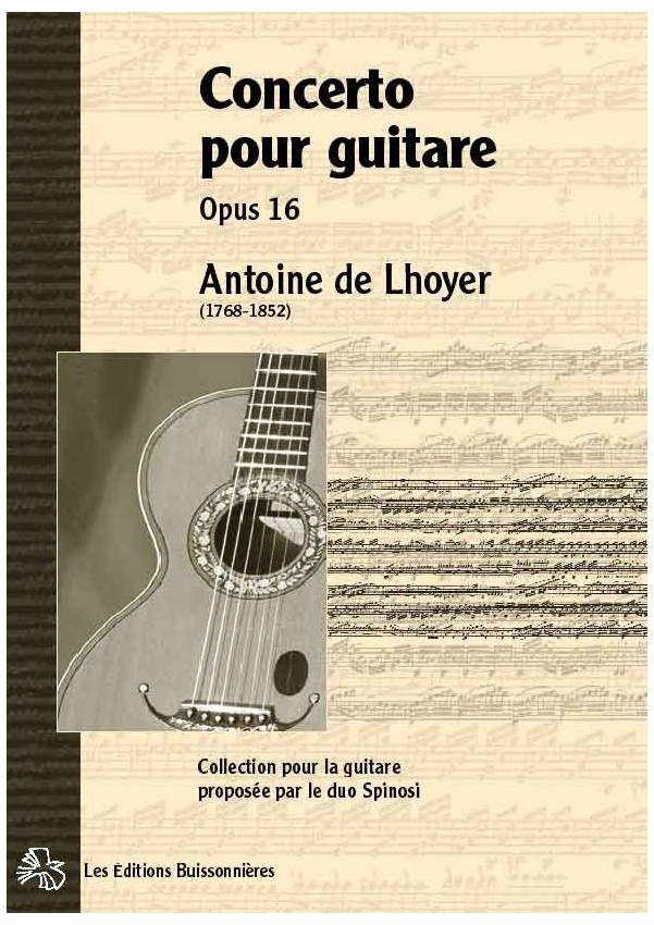 De Lhoyer [I]Concerto pour guitare et orchestre opus 16[/I][BR]Conducteur de poche