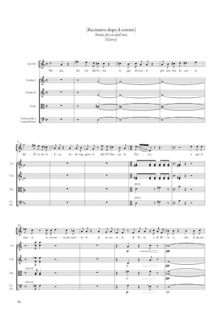 Le nozze di Teti e di Peleo (cantate de Gioacchino Rossini) Arias
