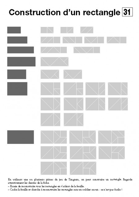 Le Tangram à l'école élémentaire