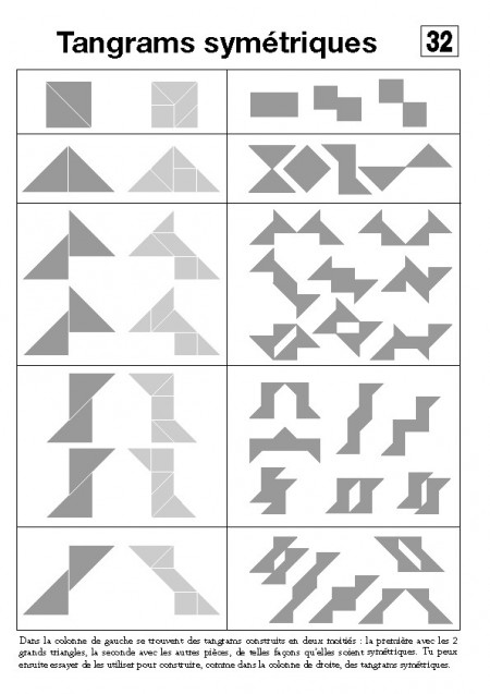 Le Tangram à l'école élémentaire