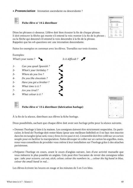 L'anglais au CM2