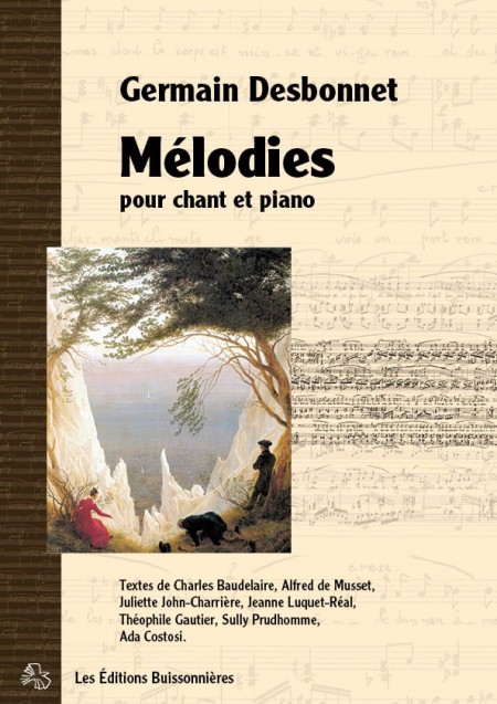 Desbonnet Mélodies pour chant et piano