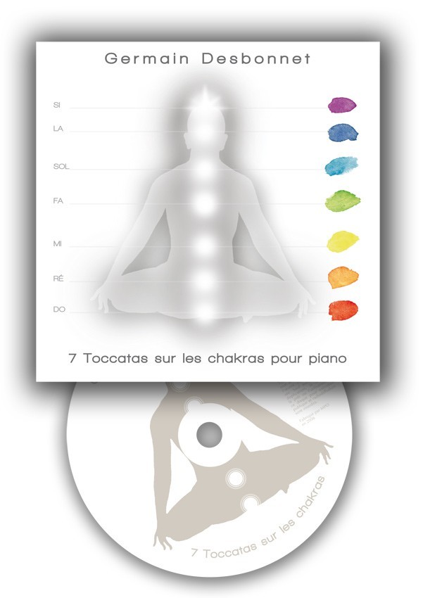 CD Desbonnet Sept toccatas sur les chakras pour piano CD Desbonnet Sept toccatas sur les chakras pour piano