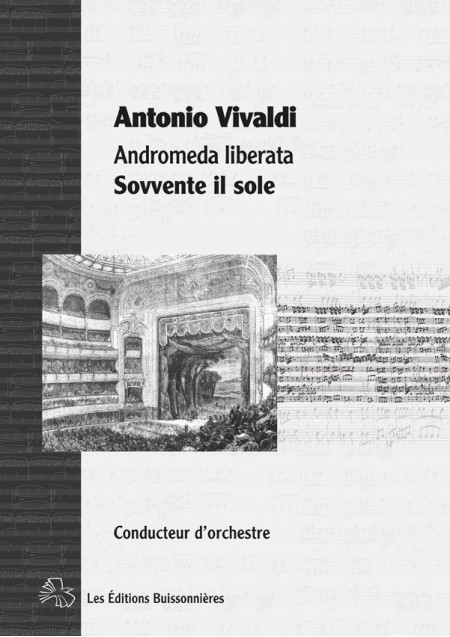 Vivaldi, Andromeda liberata, Perseo : Sovvente il sole, matériel d'orchestre