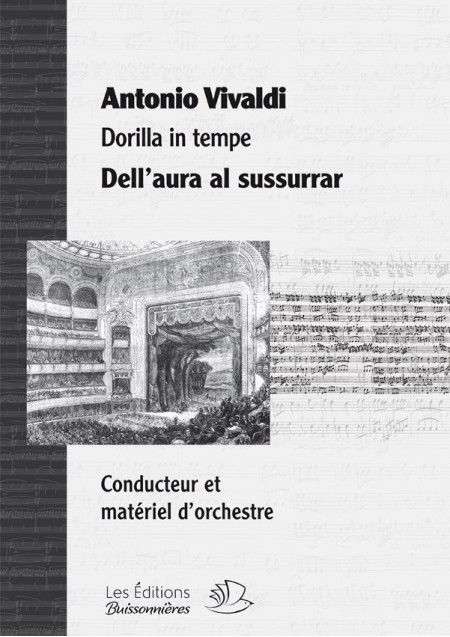 Vivaldi : Dell'aura al sussurrar (Dorilla in tempe) Matériel d'orchestre