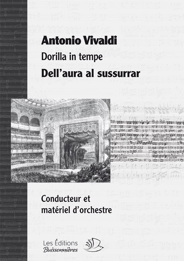 Vivaldi : Dell'aura al sussurrar (Dorilla in tempe) Matériel d'orchestre Vivaldi : Dell'aura al sussurrar (Dorilla in tempe) Matériel d'orchestre