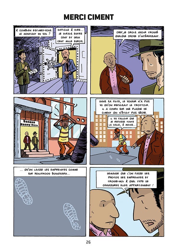 L Inspecteur A Touche Le Frein Mais J Ai Eu Le Permis Scop Les Editions buissonnieres - BD Les Enquêtes de l'Inspecteur