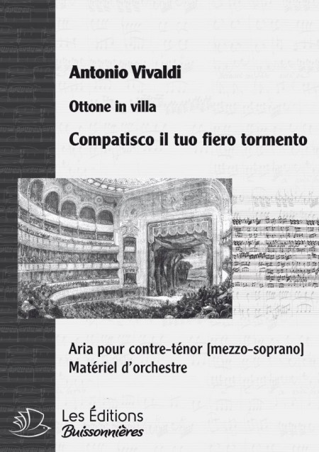 Vivaldi : Compatisco il tuo fiero tormento, chant et orchestre