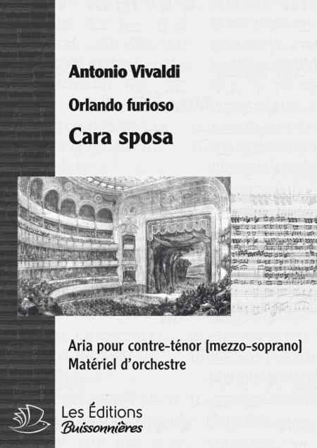 Vivaldi : Cara sposa (Orlando furioso), chant et orchestre