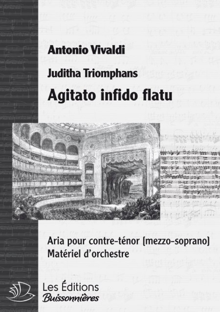 Vivaldi : Agitato infido flatu (Judith Triomphans), chant et orchestre