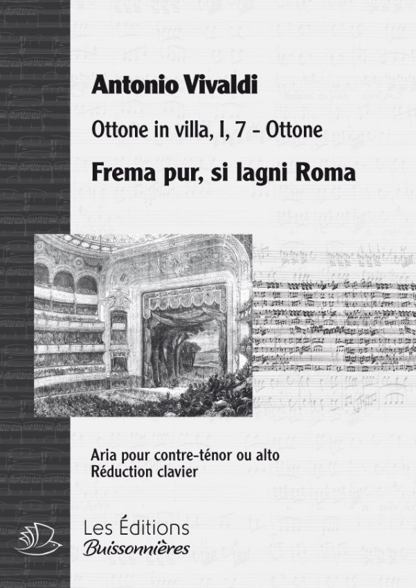 Vivaldi : Frema pur, si lagni Roma, chant et piano Vivaldi : Frema pur, si lagni Roma, chant et piano