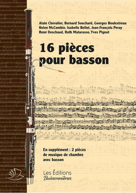 16 pièces pour basson (solo et avec piano)