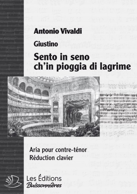 Antonio Vivaldi : arias pour contre-ténor, réduction clavier