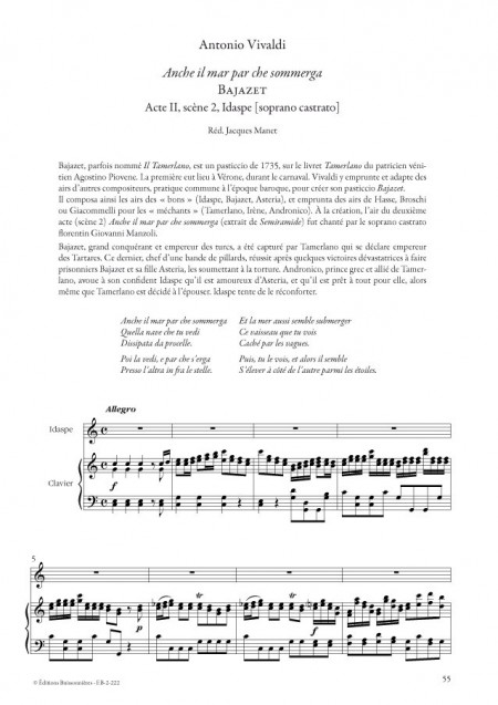 Vivaldi : Airs d'opéras pour contre-ténor 