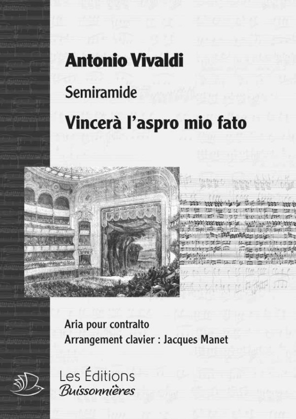 Vivaldi : Vincerà l'aspro mio fato (Semiramide), chant et orchestre Vivaldi : Vincerà l'aspro mio fato (Semiramide), chant et orchestre