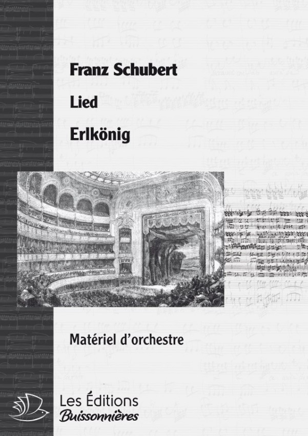 SCHUBERT : Erlkönig, LIED SCHUBERT : Erlkönig, LIED