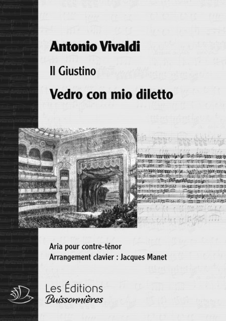 Vivaldi : Vedro con mio diletto - chant et clavier