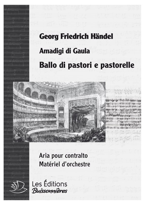 Händel : Ballo di pastori (Amadigi di Gaula), chant et orchestre Händel : Ballo di pastori (Amadigi di Gaula), chant et orchestre