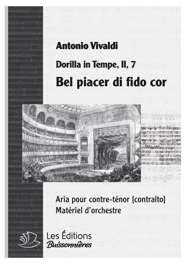 Händel : Bel piacer di fido cor (Dorilla in Tempe), chant et orchestre