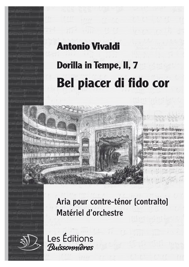 Händel : Bel piacer di fido cor (Dorilla in Tempe), chant et orchestre Händel : Bel piacer di fido cor (Dorilla in Tempe), chant et orchestre