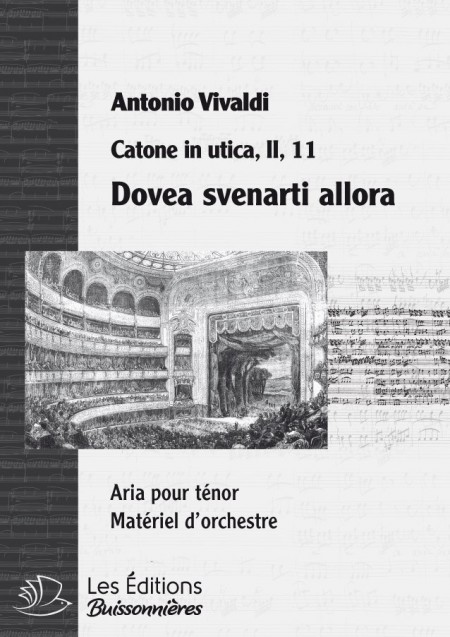 Vivaldi : Doppo la notte, altra funesta (Ariodonte), chant et orchestre