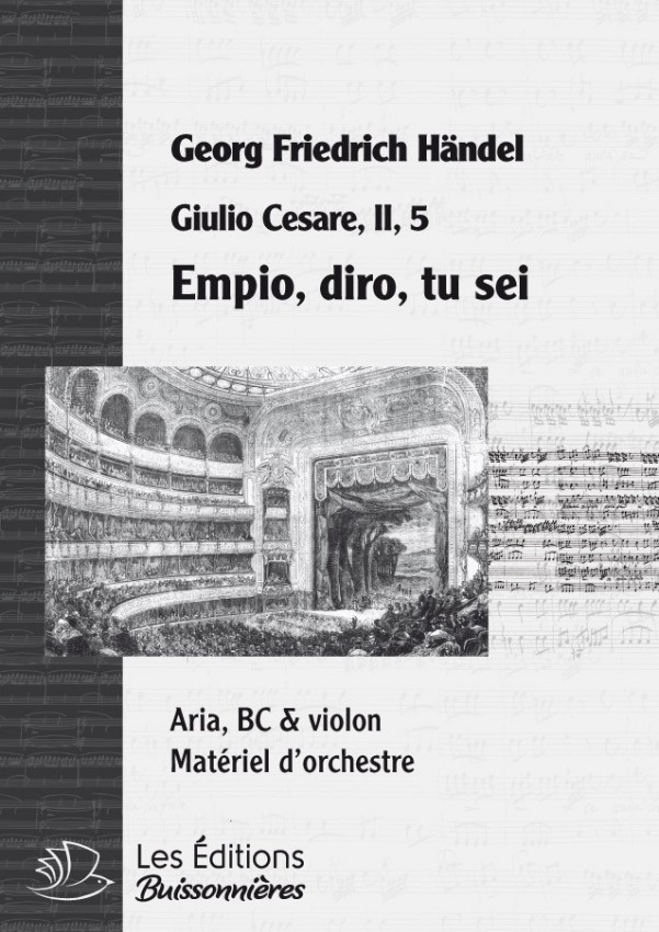 Händel : Empio, diro, tu sei (Giulio Cesare) Händel : Empio, diro, tu sei (Giulio Cesare)