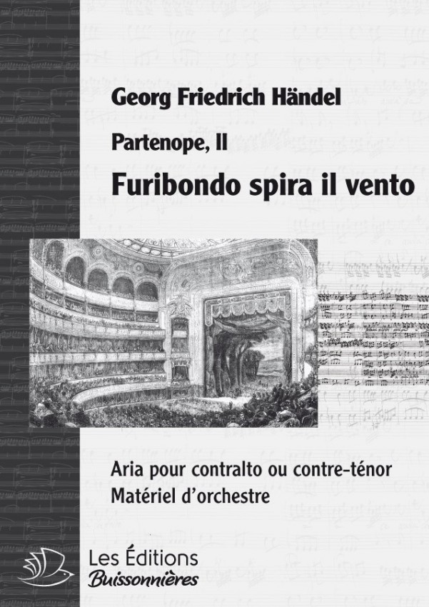 Handel : Furibonda spira il sen (Partenope), chant et orchestre Handel : Furibonda spira il sen (Partenope), chant et orchestre