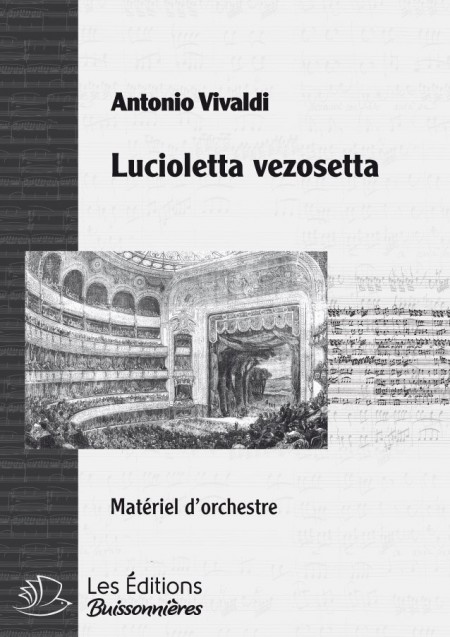Vivaldi : Lucioletta Vezzosetta (Sante Moise), chant et orchestre