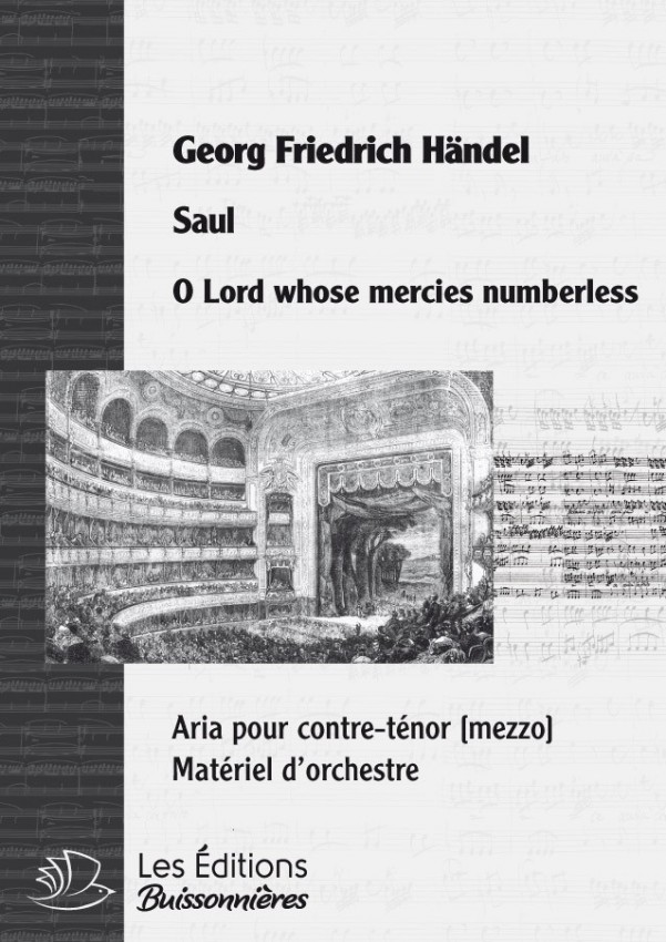 Händel : O Lord, whose mercies numberless (SAUL) Händel : O Lord, whose mercies numberless (SAUL)