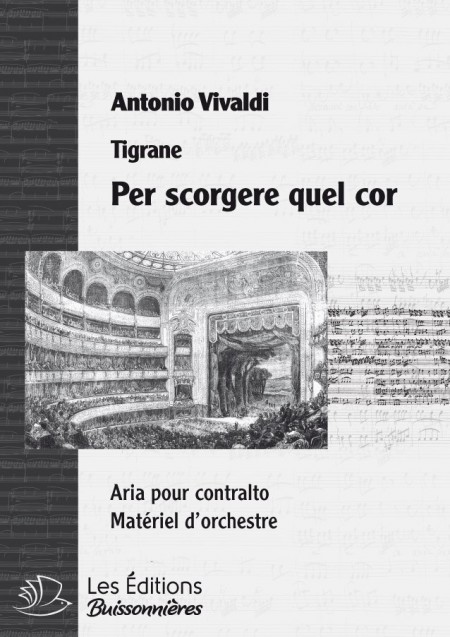 Vivaldi : Per scorgere quel cor, chant et orchestre