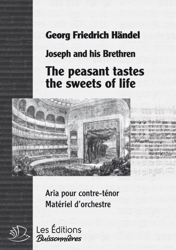 Händel : The peasant tastes the sweets of life, chant & orchestre Händel : The peasant tastes the sweets of life, chant & orchestre