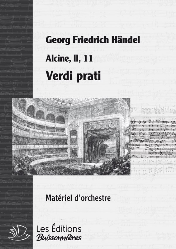 Handel : Verdi prati (Alcina), chant & orchestre