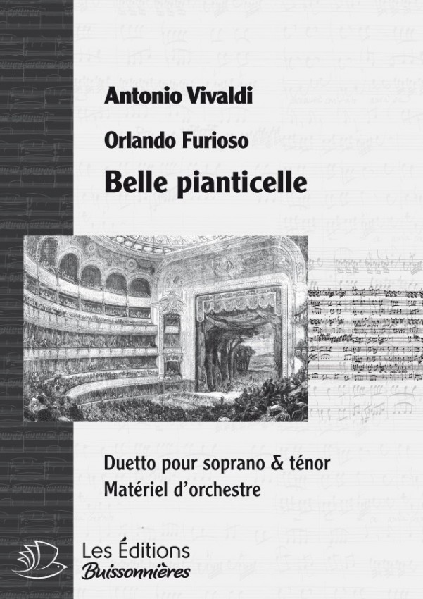 Vivaldi : Belle pianticelle / Sei mia fiamma (Orlando furioso), chant & orchestre Vivaldi : Belle pianticelle / Sei mia fiamma (Orlando furioso), chant & orchestre