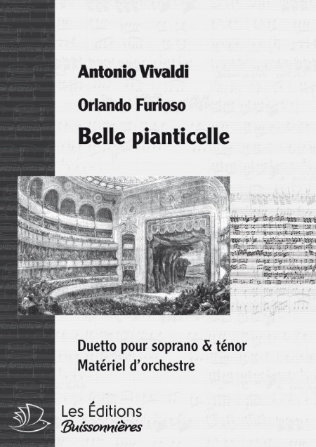 Vivaldi :  Belle pianticelle / Sei mia fiamma (Orlando furioso), chant & orchestre