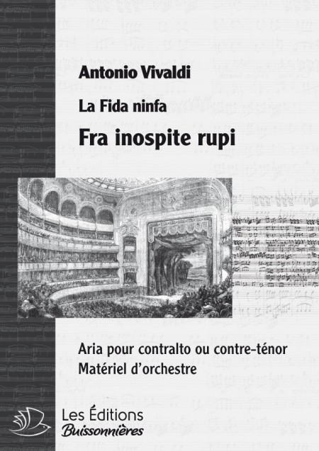 Fra inospite rupi amore (Fida ninfa), chant et orchestre