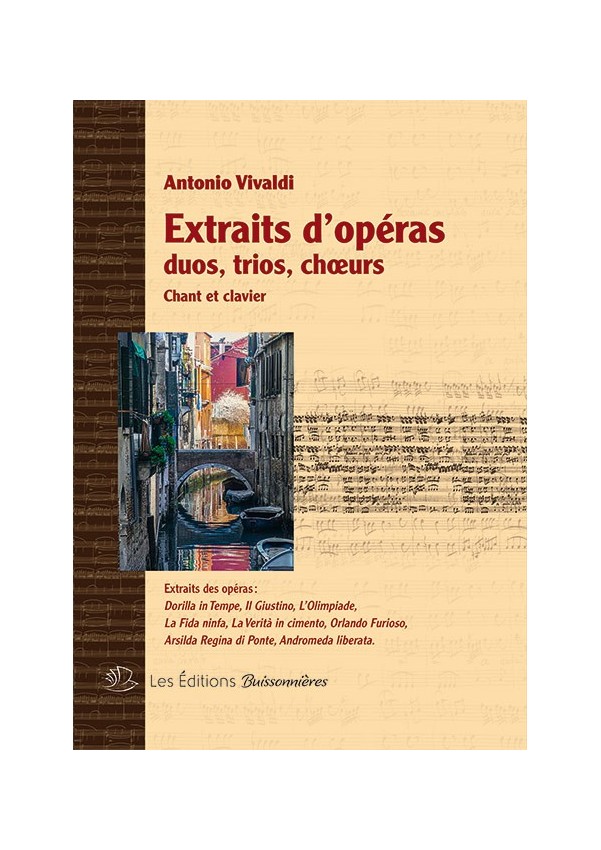 Vivaldi : Duos, trios, chœurs - extraits d'opéra