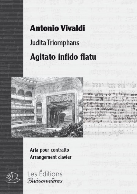 Vivaldi : Agitato infido flatu (Juditha Triomphans), chant et clavier