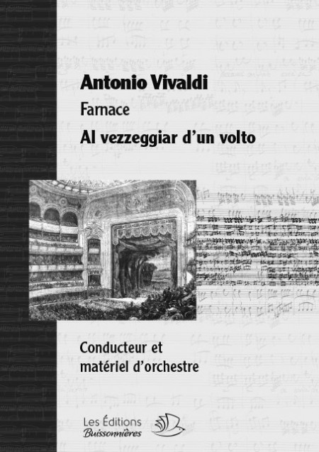 Vivaldi :  Al vezzeggiar d'un volto, chant et orchestre