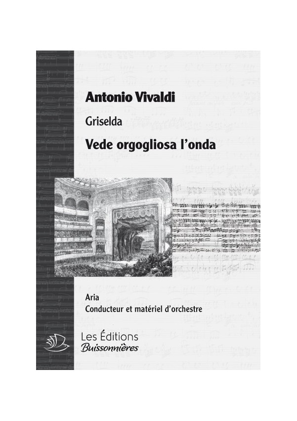 Vivaldi : Vede orgoglioso l'onda, chant et orchestre