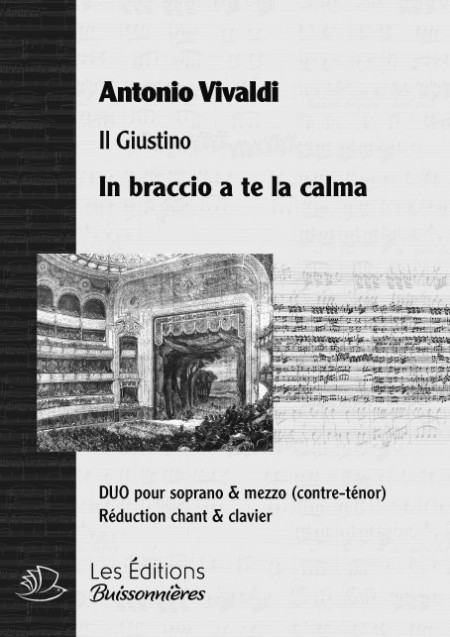 Vivaldi : DUO - in braccio a te la calma (il Giustino), chant & piano