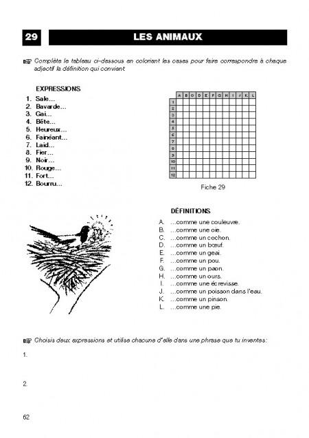 Expressions françaises - cycle 3