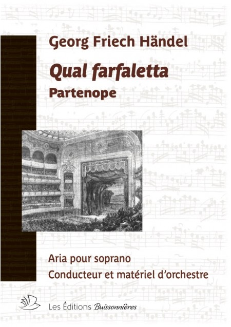 HÄNDEL - Qual farfaletta -...